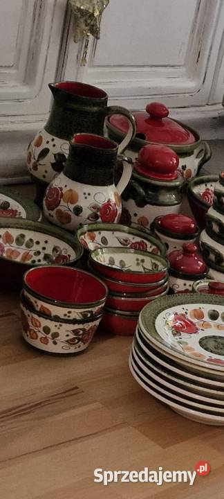 Zestaw naczyń ceramicznych Tirol z Austrii Morawica