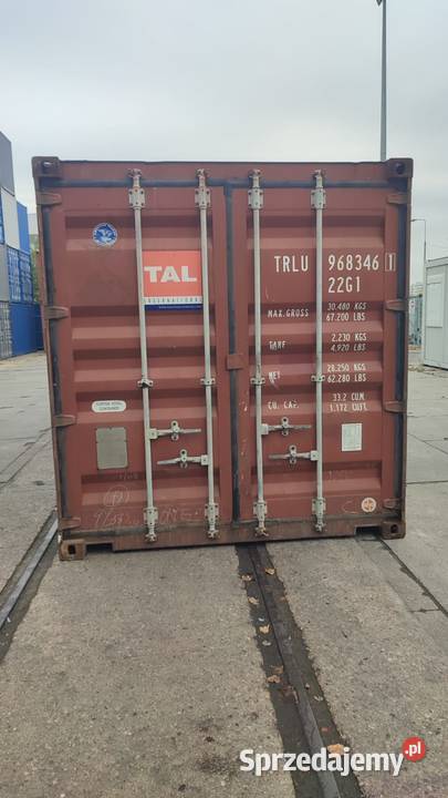 Kontener morski magazynowy 20 DV 6 metrów mazowieckie Warszawa