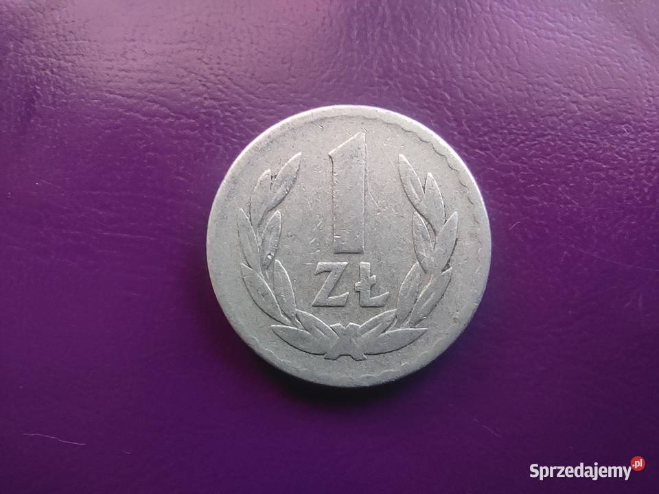 Moneta PRLu 1 ZŁOTY 1957 Rzadkość Pruszków