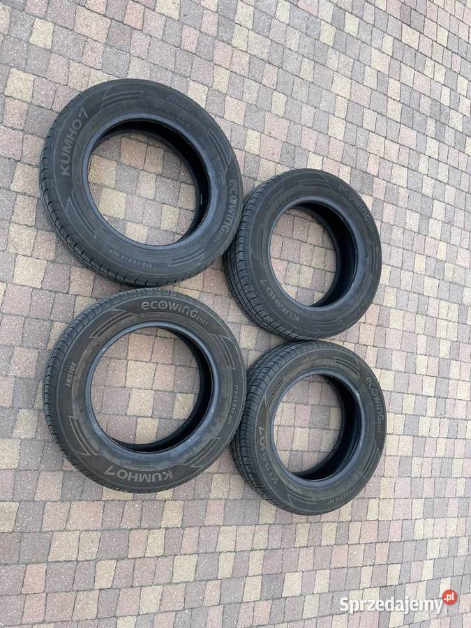 Opony letnie 4 sztuki KUMHO ecowing es01 17565 lato łódzkie Zacharz sprzedam