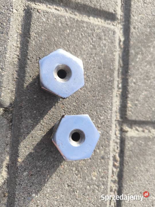 śruby lag zawieszenia przód WSK korki chrom WSK Wągrowiec