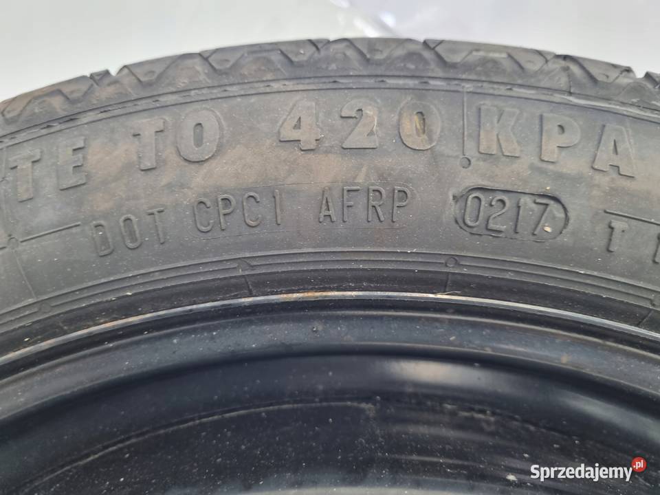 KOŁO DOJAZDOWE Opel Insignia A 12570 R17 5x120 Chełm