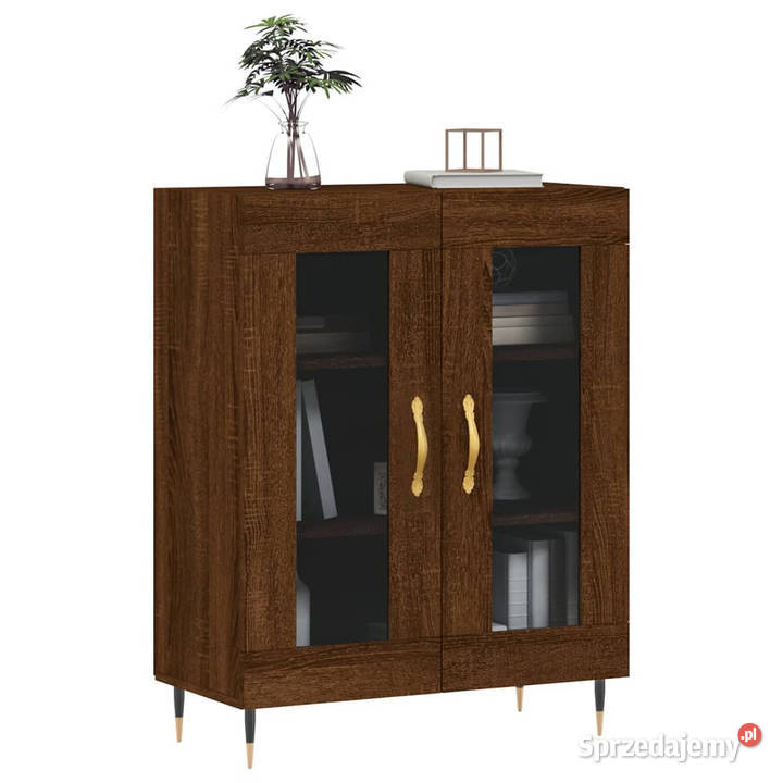 Szafka brązowy dąb 695x34x90 materiał Warszawa