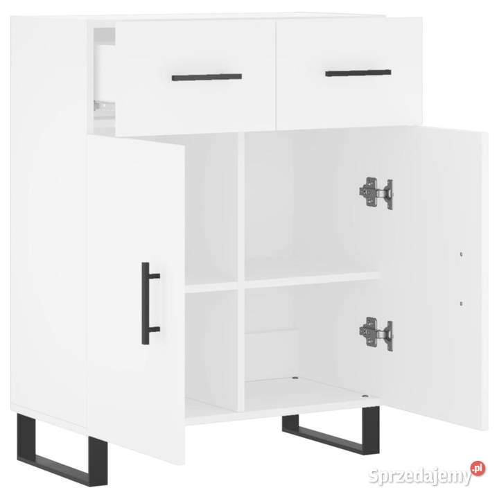 Szafka biała 695x34x90 materiał drewnopochodny