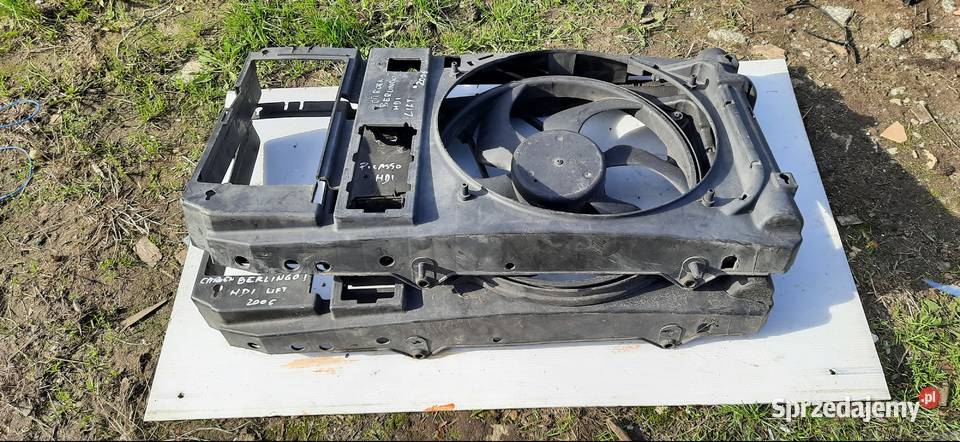PAS PRZEDNI WZMOCNIENIE CITROEN PICASSO BERLINGO wentylatory chłodnicy Siechnice