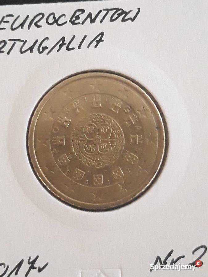 50 Eurocentów Portugalia 2017 r 2