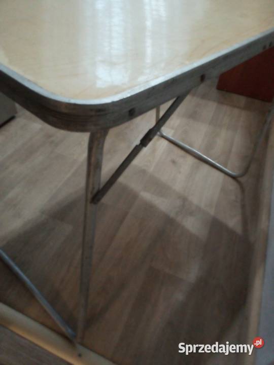 Stolik turystyczny rozkladany aluminiowy Luboń sprzedam