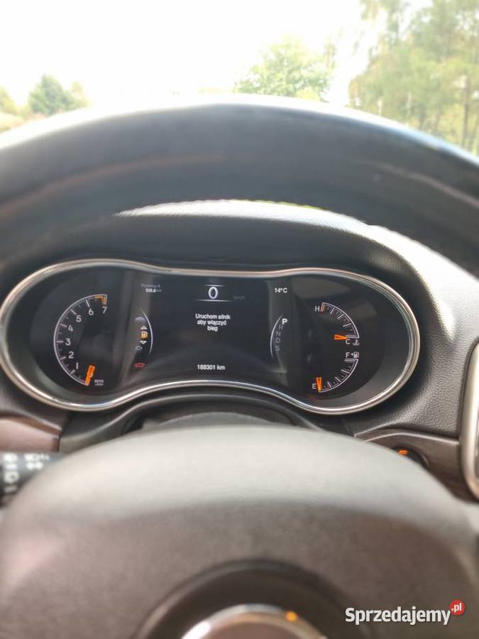 Jeep Grand Cherokee Limited 36 2014r 4x4 LPG łopatki zmiany biegów Rzeszów