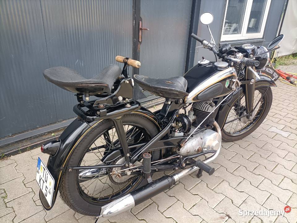 DKW NZ 250 1938r z dokumentami 11111km Padniewko