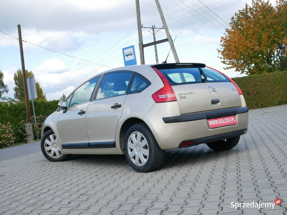 Citroen C4 14 16v 88 LPG GAZ 5 Drzwi Klima I manualna śląskie