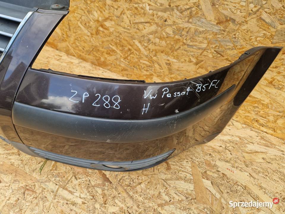 VW PASSAT B5 FL HB ZDERZAK PRZÓD PRZEDNI Karoseria wielkopolskie Słowikowo