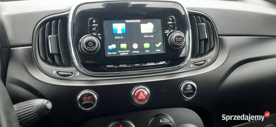 fiat 500 electric bazwypadkowy Rok produkcji 2017 Warszawa