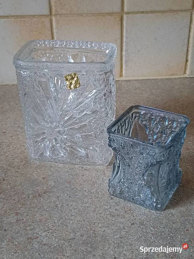 vintage wazoniki Oberglas Nowy Targ