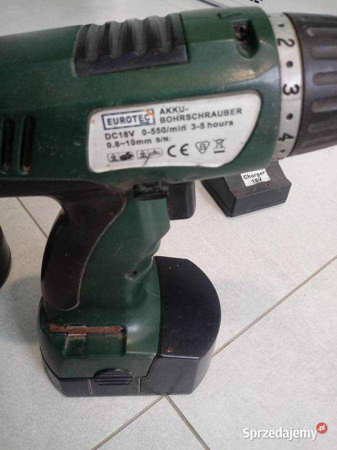 Wkrętarka z dwiema bateriami Akumulatorowe Niedrzwica Duża