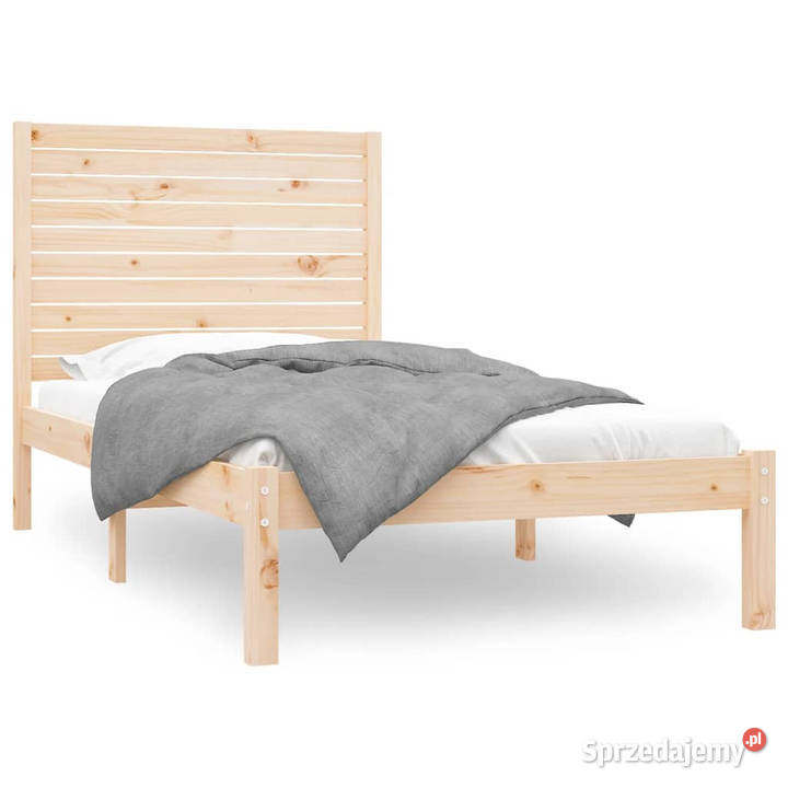 Rama łóżka lite drewno 100 x 200 WM3104598 Warszawa