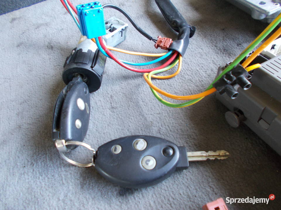 citroen c5 30 v6 02r zestaw komputer ME746 Zamość