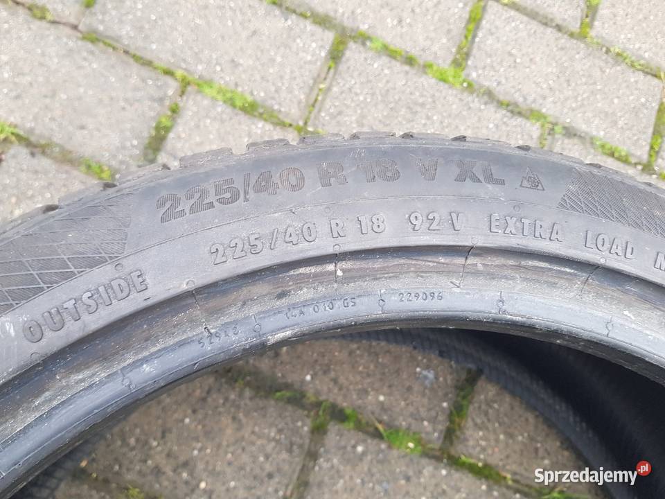 Opony zimowe 22540 r18 Kozy