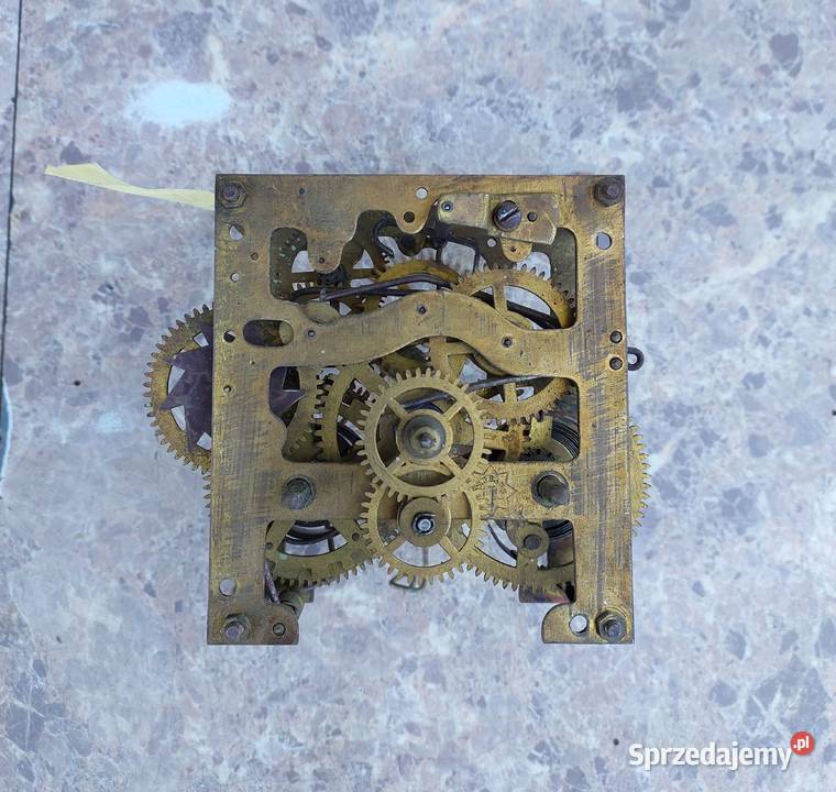 559 Mechanizm starego zegara ściennego Junghans Antyki, Sztuka, Kolekcje Tczew