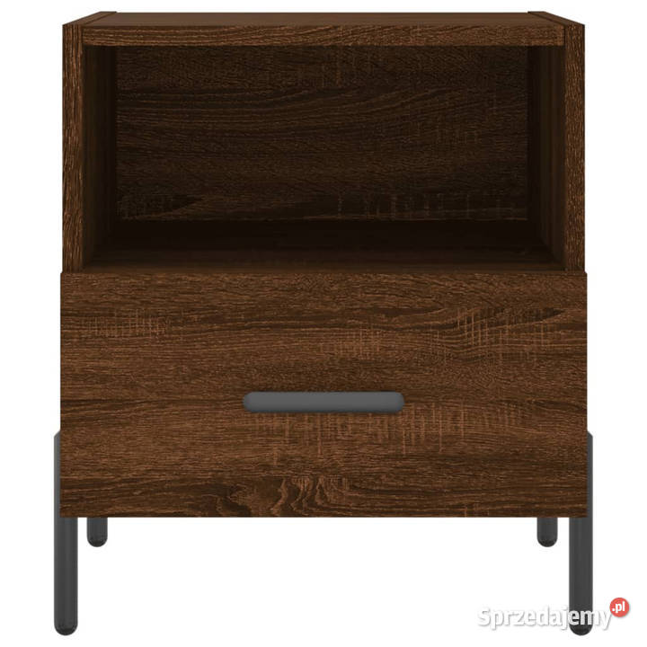 Szafki nocne 2 brązowy dąb 40x35x475 WM827467 Nocne sprzedam