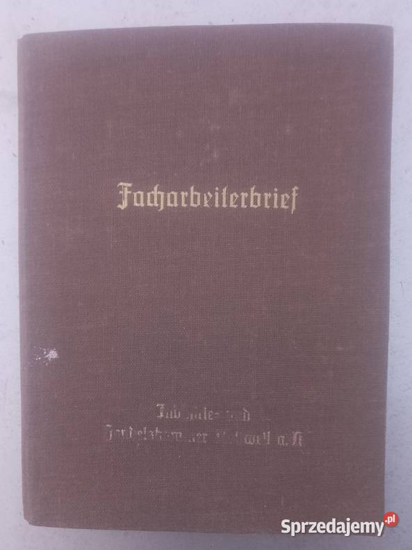 III Rzesza Dokumenty Milejewo