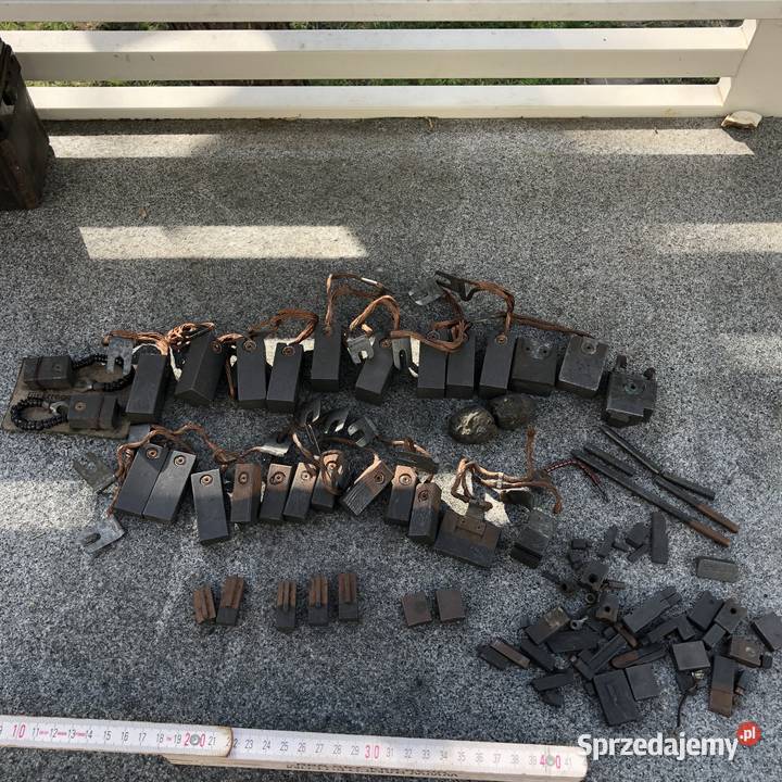 Stare szczotki do silnika niemieckie polskie wielkopolskie Poznań