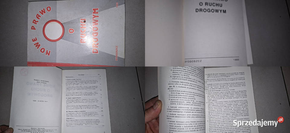 Prawo o Ruchu Drogowym 1993 Bydgoszcz edycja z Łęczyca