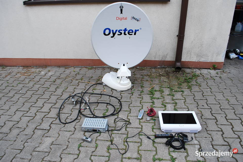 ANTENA SATELITARNA AUTOMATYCZNA OYSTER DIGITAL Z Przyczepy i naczepy Grzebowilk