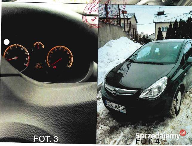 Opel Corsa 16V 2012 1229cm3 Działdowo