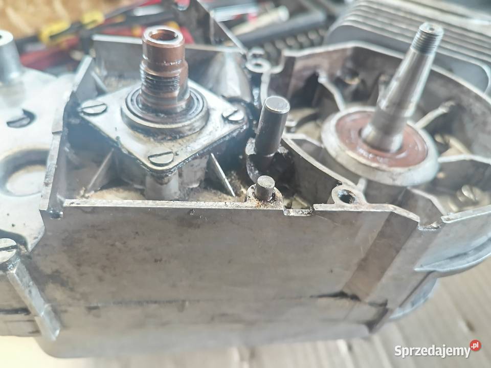 Silnik Simson kartery skrzynia cylinder S51 S50