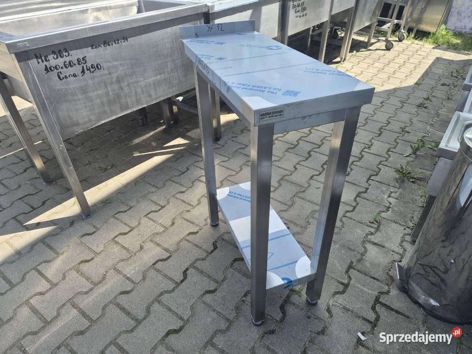 Stół Gastronomiczny Z Półką 307085 Gastronomia wielkopolskie Ostrów Wielkopolski sprzedam