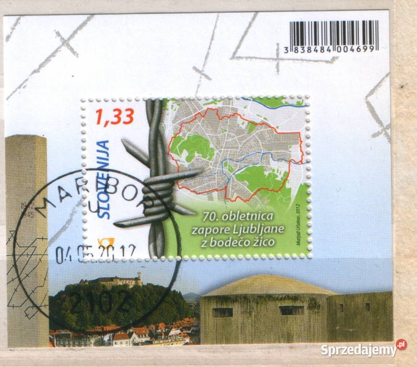 Zn Słowenja Mi bl 60 61 kas 2012 Gliwice