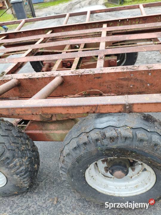 Przyczepa do balotów bel słomy siana 10 t Goleniów