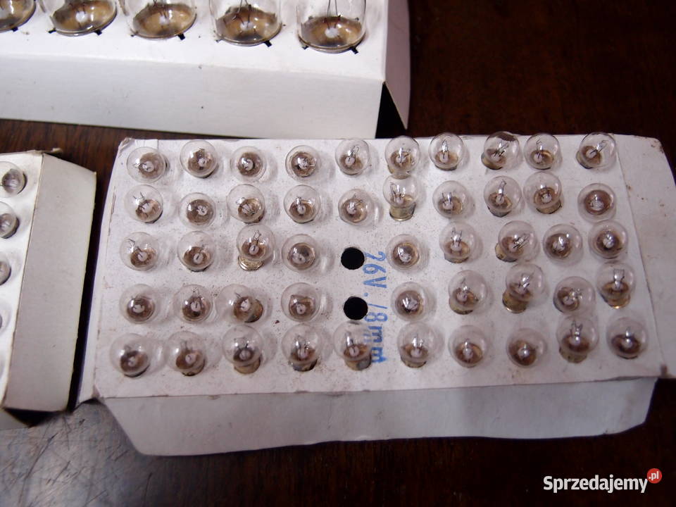żarówki miniaturowe 26V E5 rurkowe SV6 Ba15s 24V Pozostałe łódzkie Łódź