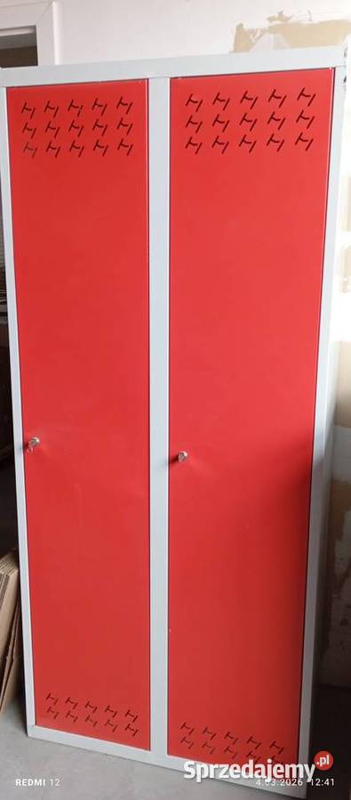 Szafa ubraniowa 2 MSU ECO MTD Drzwi RAL3020 Wrocław