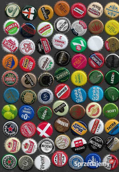 Kapsle polskie 70 sztuk SA1 Puławy