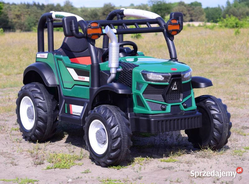 Autko KOPARKA TRAKTOR NA AKUMULATOR dzieci AUTO Pojazdy elektryczne i spalinowe śląskie Myszków