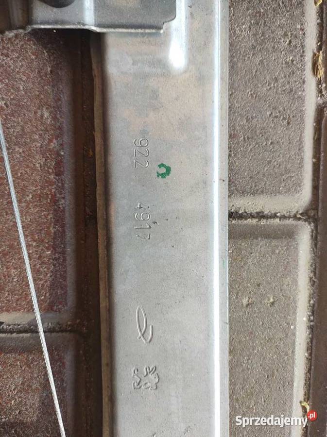 Lewy Przedni Mechanizm Szyby Citroen C3 III Motoryzacja Kalisz