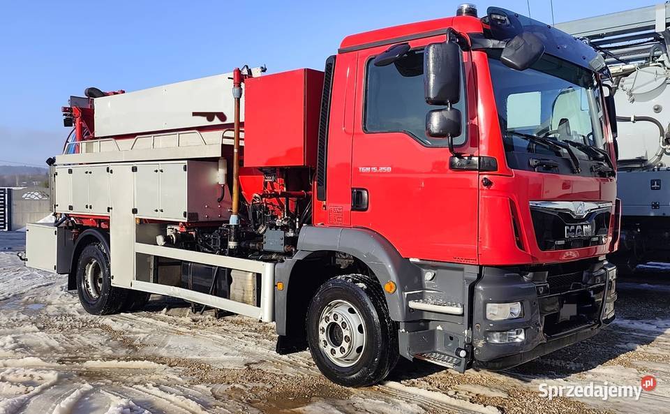 MAN TGM LARSEN do kanalizacji wuko beczka świętokrzyskie Brzechów