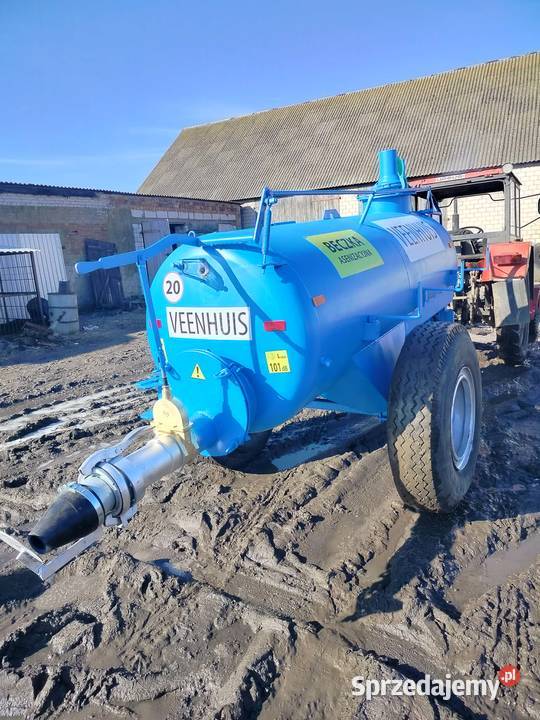 Beczka asenizacyjne beczkowóz 2500 litra Ocynk Radziejów