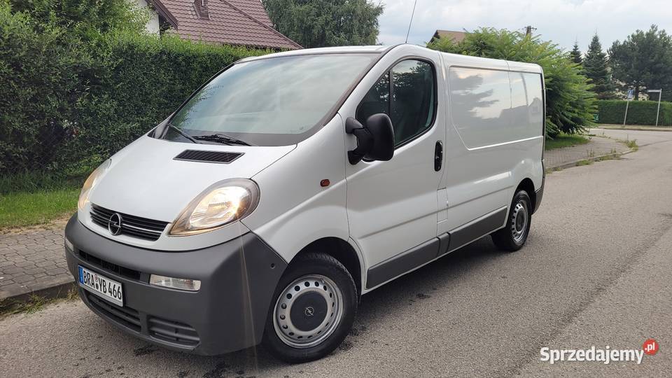 OPEL VIVARO 19 CDTI OPŁACONY ELEKTRYKA BLASZAK