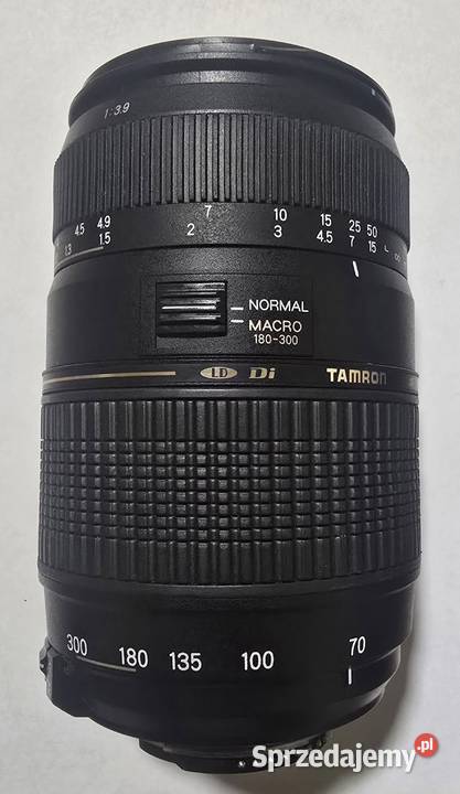 Obiektyw zmiennoogniskowy Tamron AF 70300mm f456 Bobrówko
