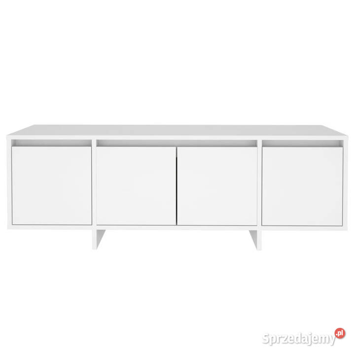 Szafka pod TV biała 120x30x405 materiał Warszawa