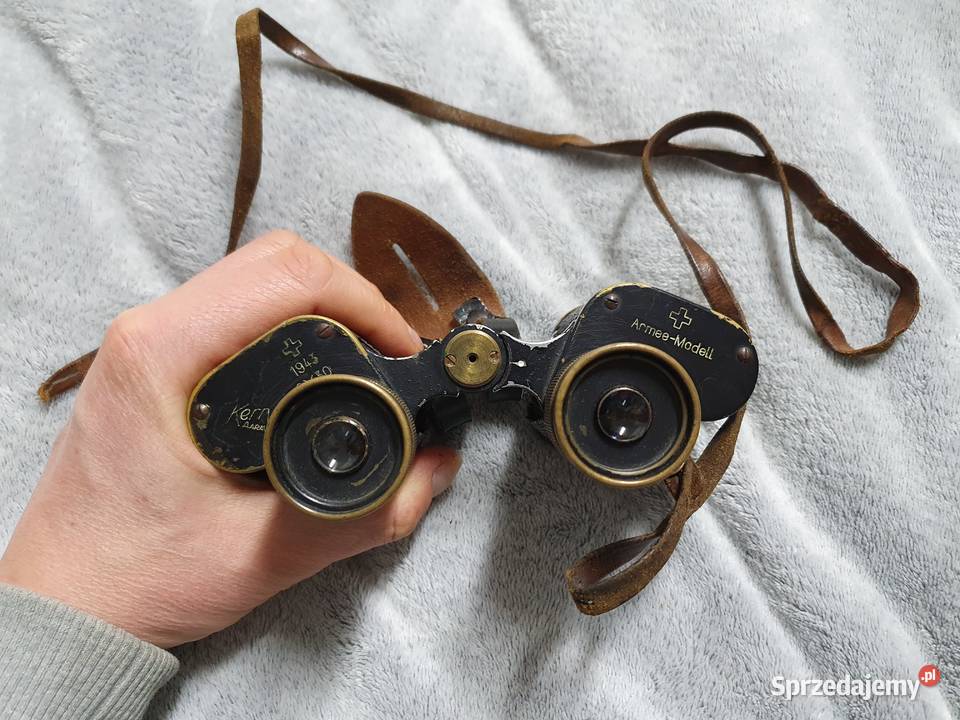 Lornetka Szwajcarska 1943 Gdynia
