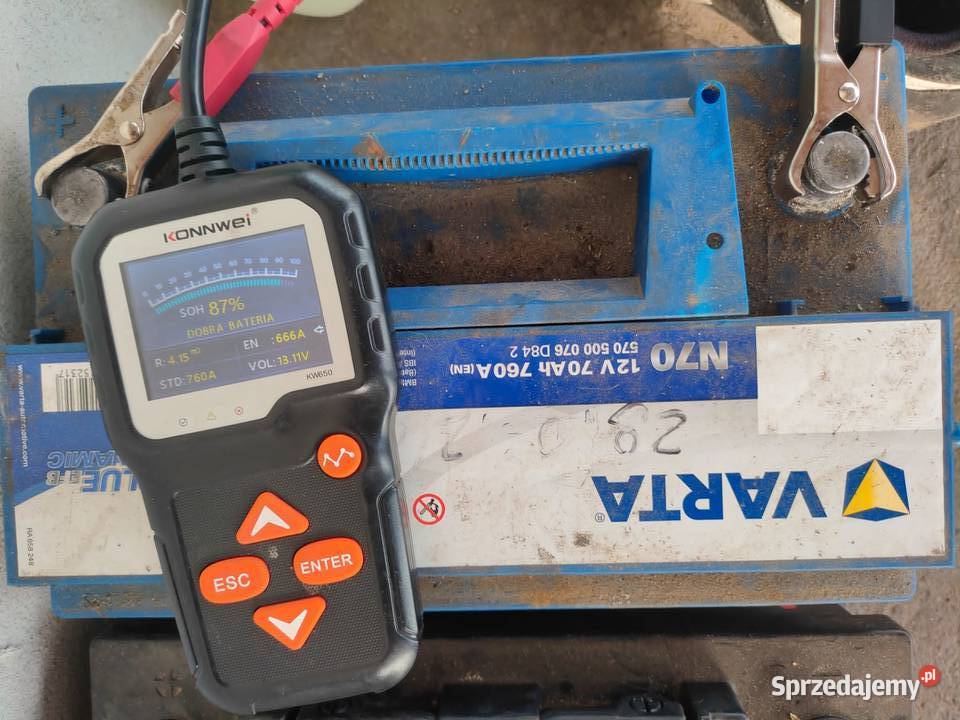 Akumulator rozruchowy Varta n70 70Ah 760A lubelskie Zamość