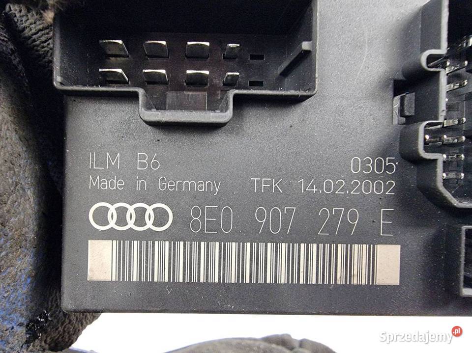 MODUŁ AUDI A4 B6 8E0907279E ŚWIATEŁ