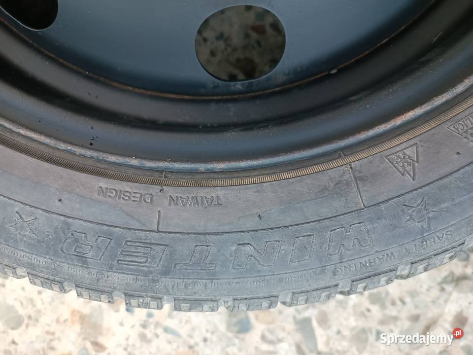 kola zimowe na felgach stalowych citroen Żywiec