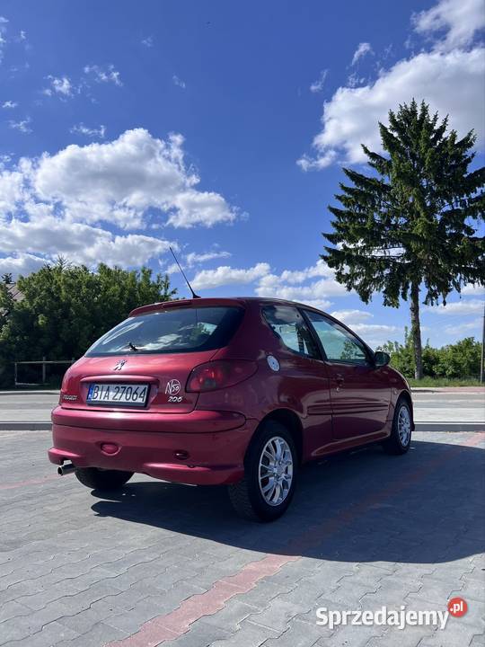 Peugeot 206 14 1400cm3 206 podlaskie Piątnica Poduchowna