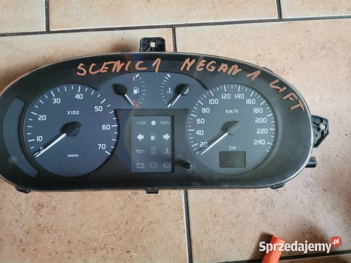 SCENIC I MEGANE I LIFT LICZNIK ZEGAR Margonin