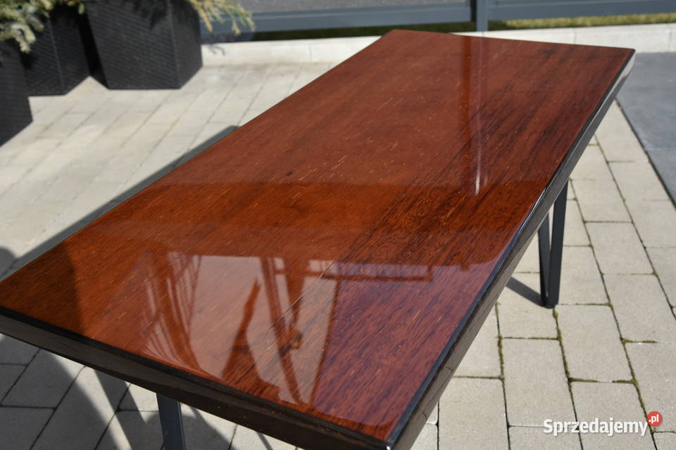 Stolik kawowy merbau coffee table epoxy Swarzędz