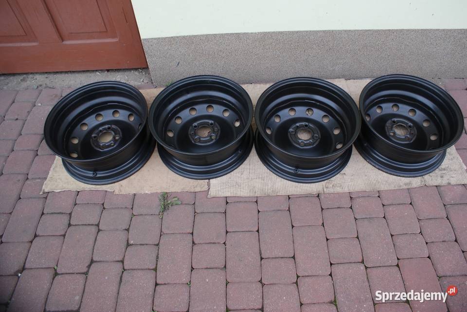 6Jx15 4x98 ET35 Alu ET40 stalowe Fiat 500 podkarpackie Wara